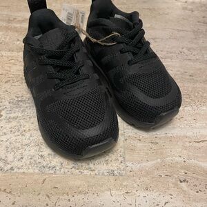 Adidas Black Mesh Toddler Sneakers